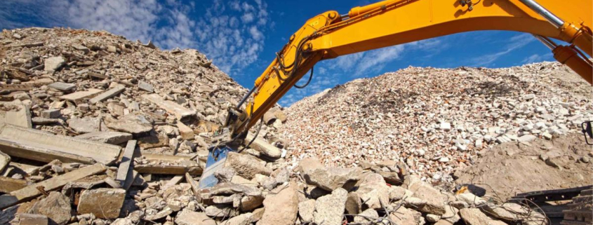 Wastage at Construction Site