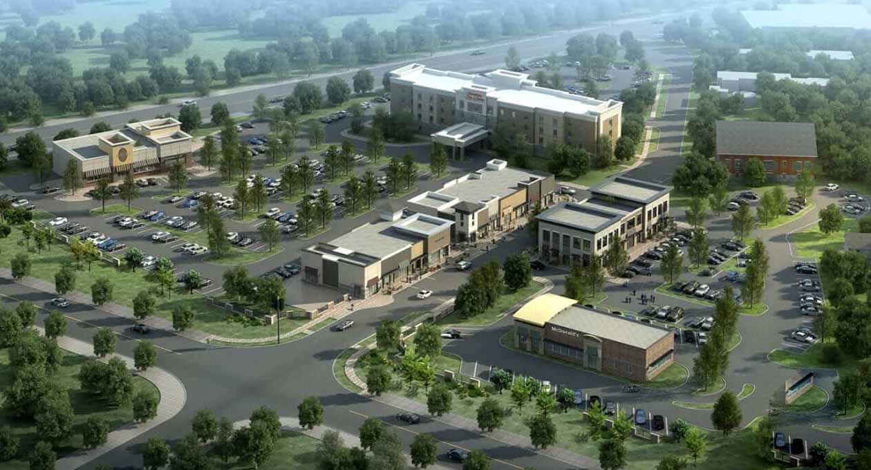 Oak Tree Development Group – Donegal Square Site work