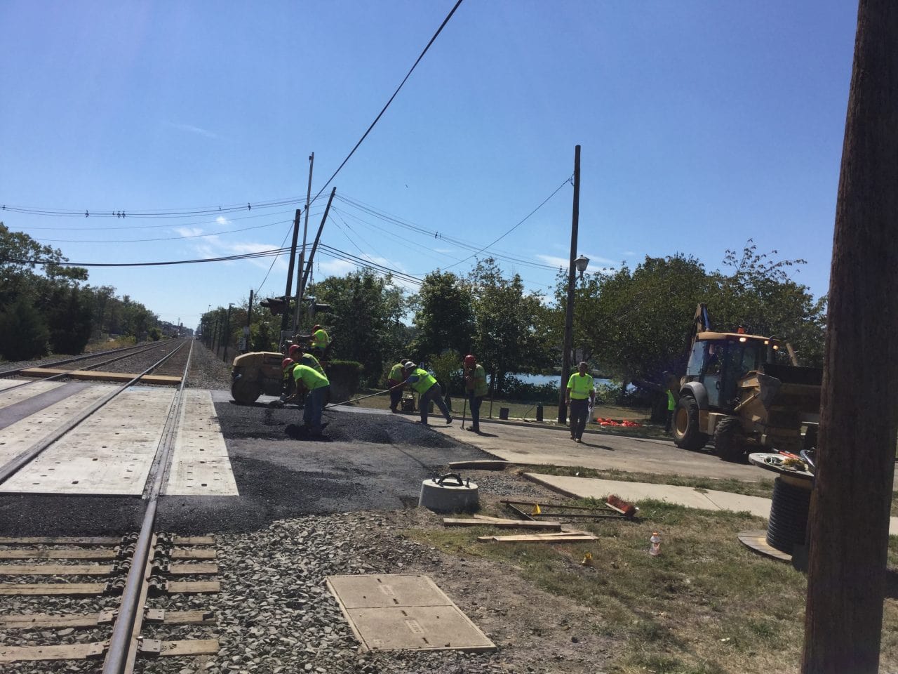 Repair and Repaving Multiple Railway Crossings